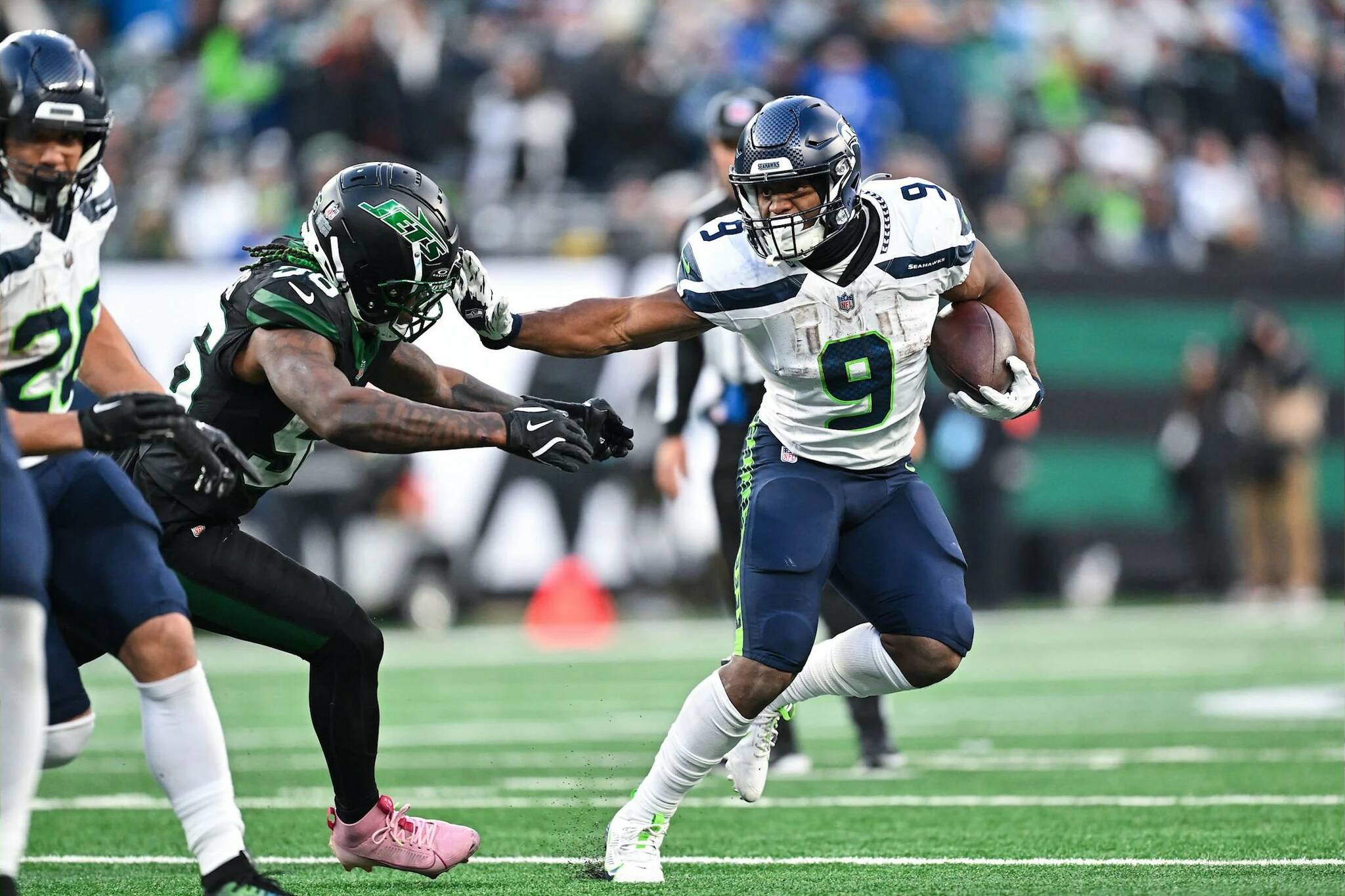 Kenneth Walker angry run